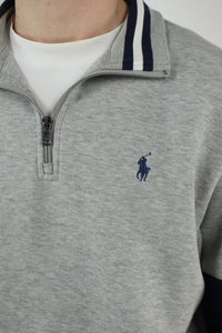 Ralph Lauren trui met kwart rits - M
