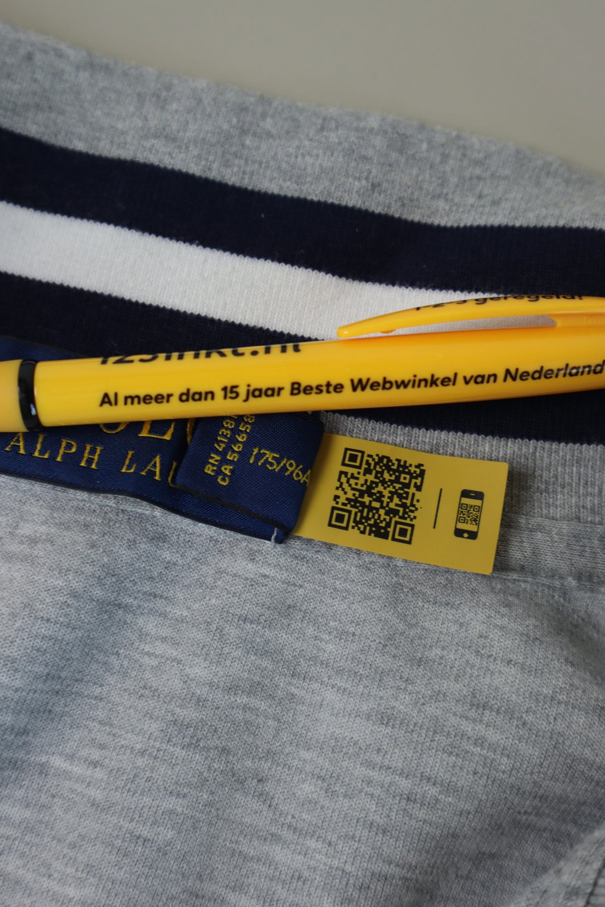 Ralph Lauren trui met kwart rits - M