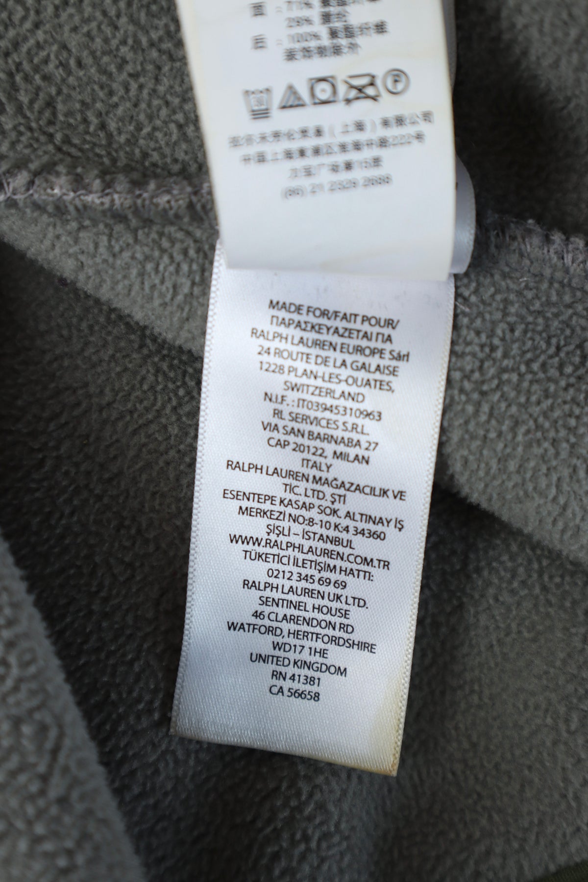 Ralph Lauren teddy jas - L