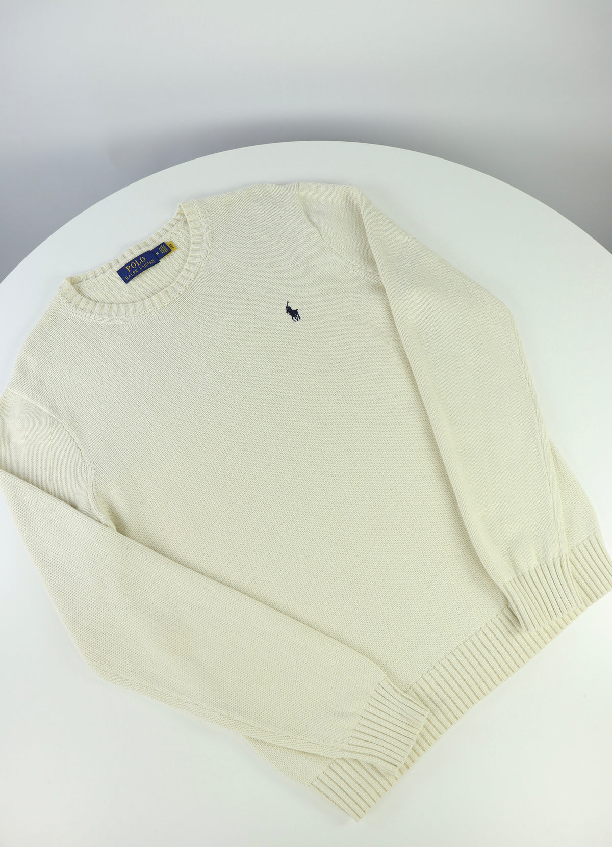 Ralph Lauren trui met ronde hals - M