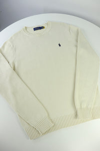 Ralph Lauren trui met ronde hals - M