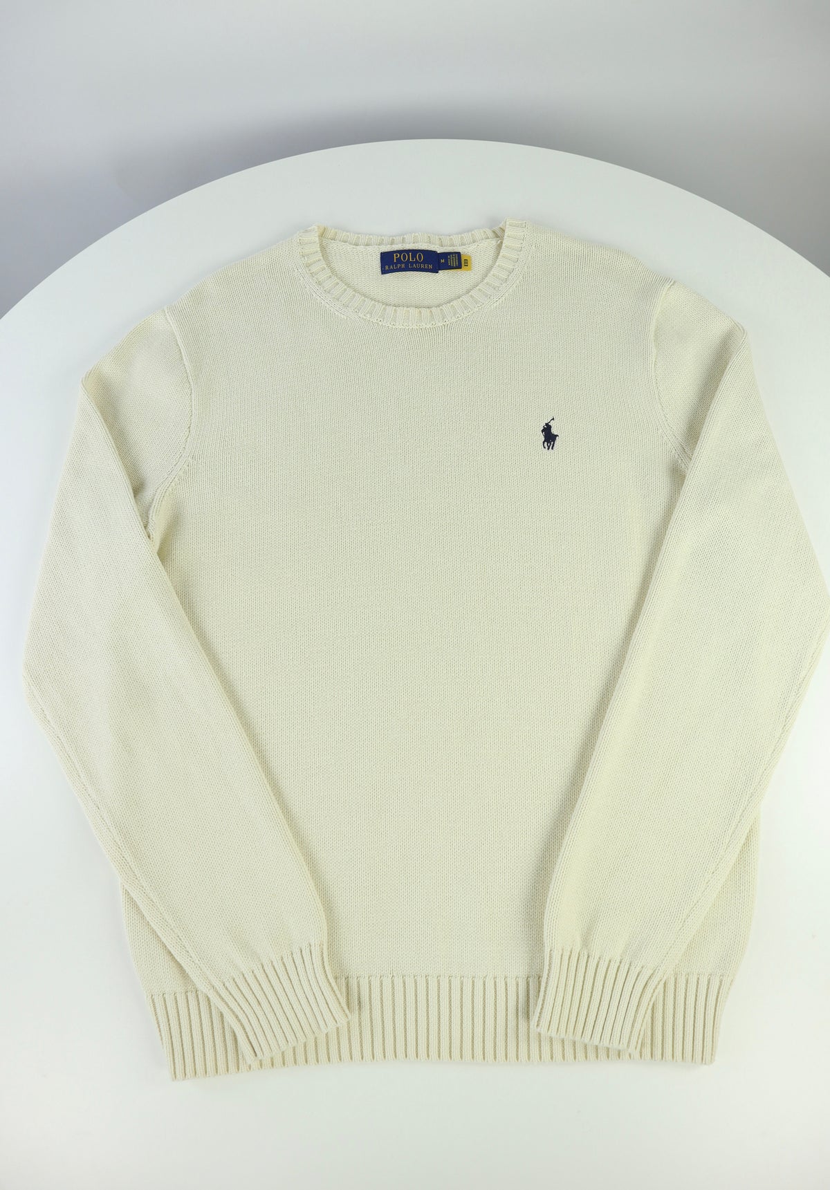 Ralph Lauren trui met ronde hals - M