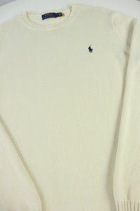 Ralph Lauren trui met ronde hals - M
