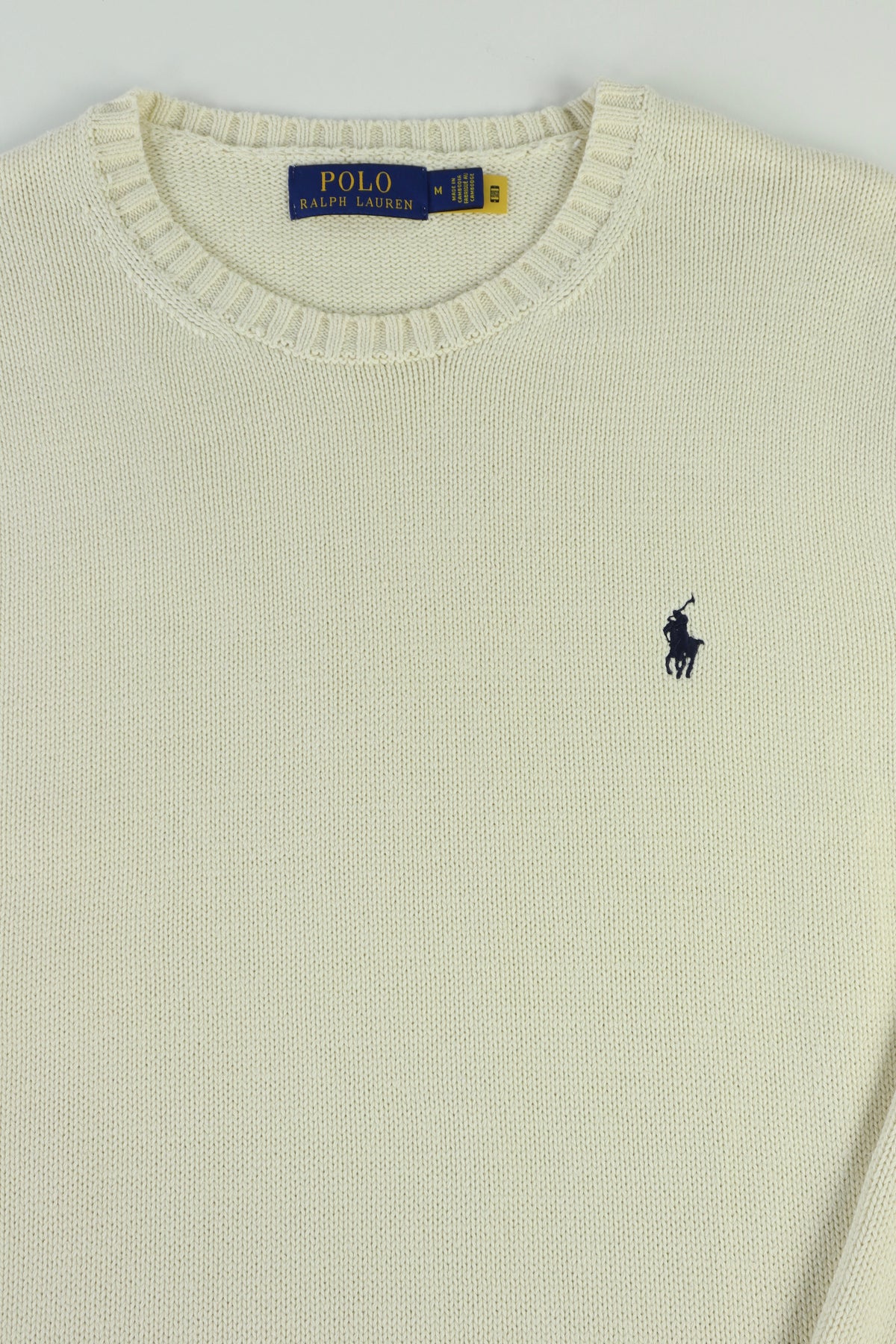 Ralph Lauren trui met ronde hals - M