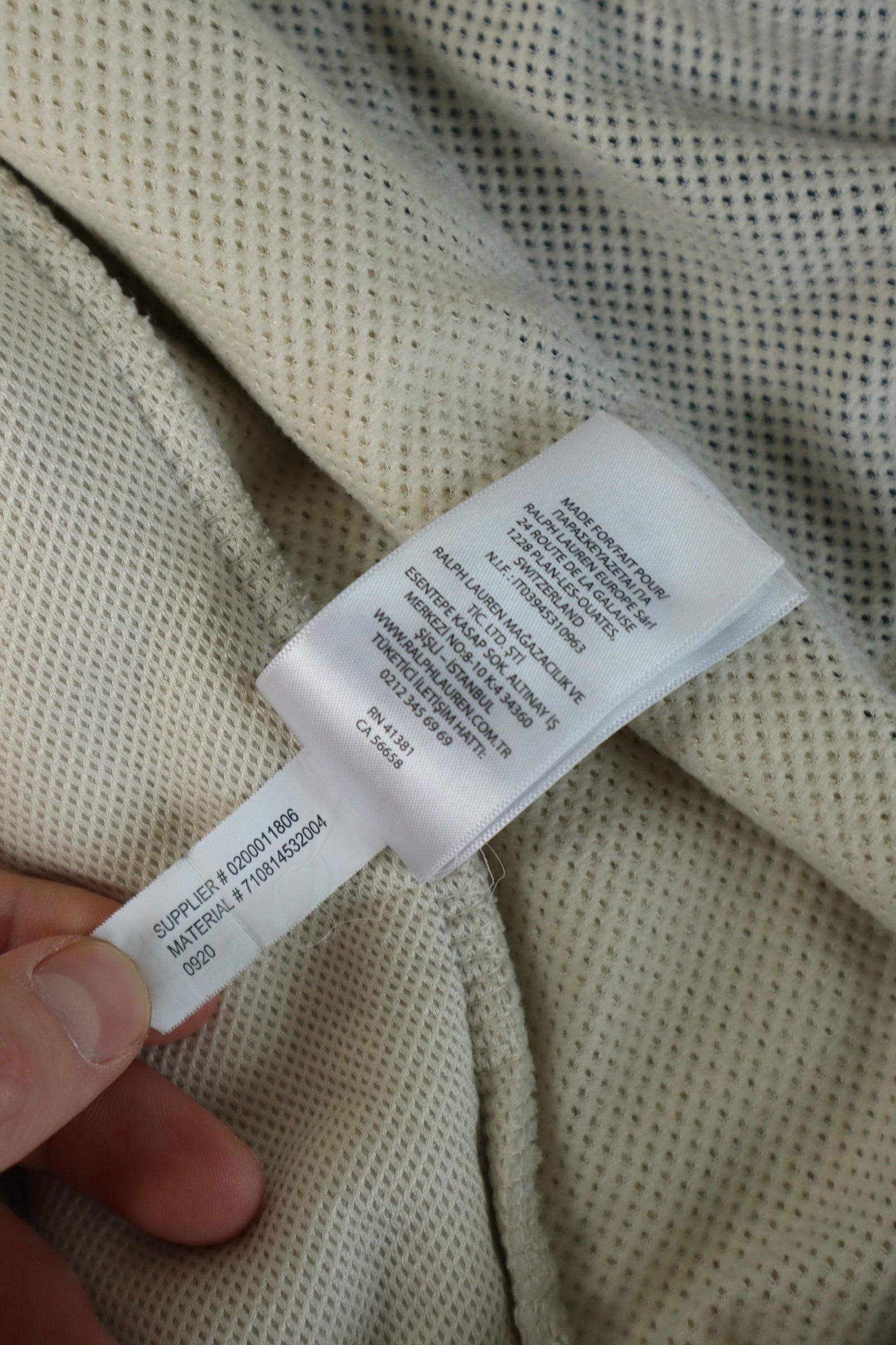 Ralph Lauren teddy jas - XL