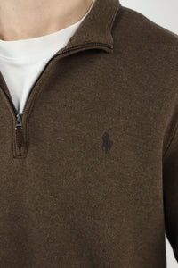 Ralph Lauren trui met kwart rits - L