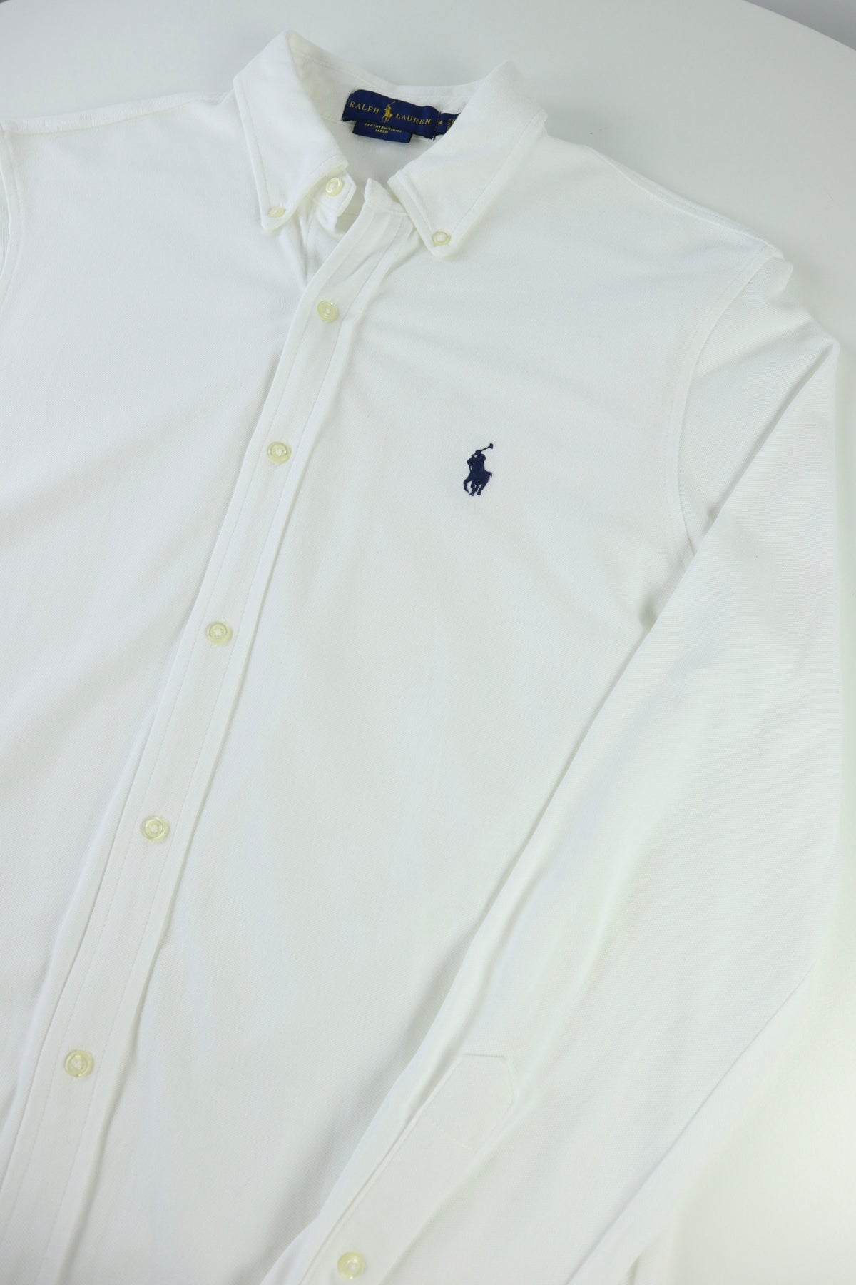 Ralph Lauren overhemd Featerweight mesh - M