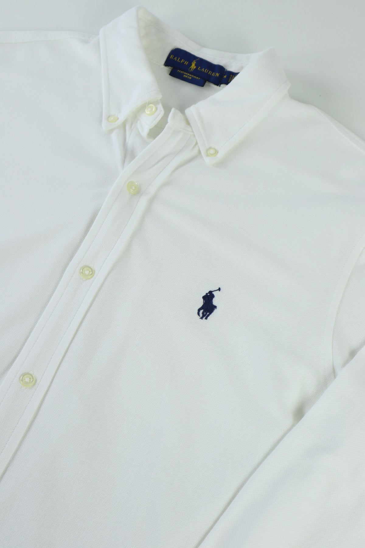Ralph Lauren overhemd Featerweight mesh - M