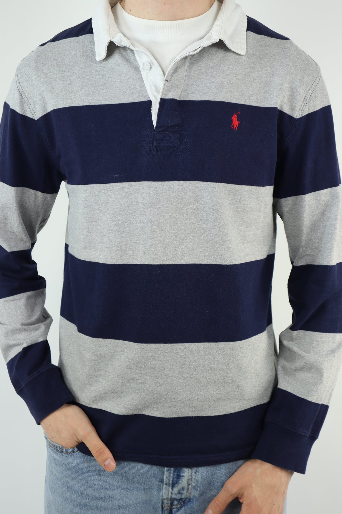 Ralph Lauren (rugby) polo shirt met lange mouw - S