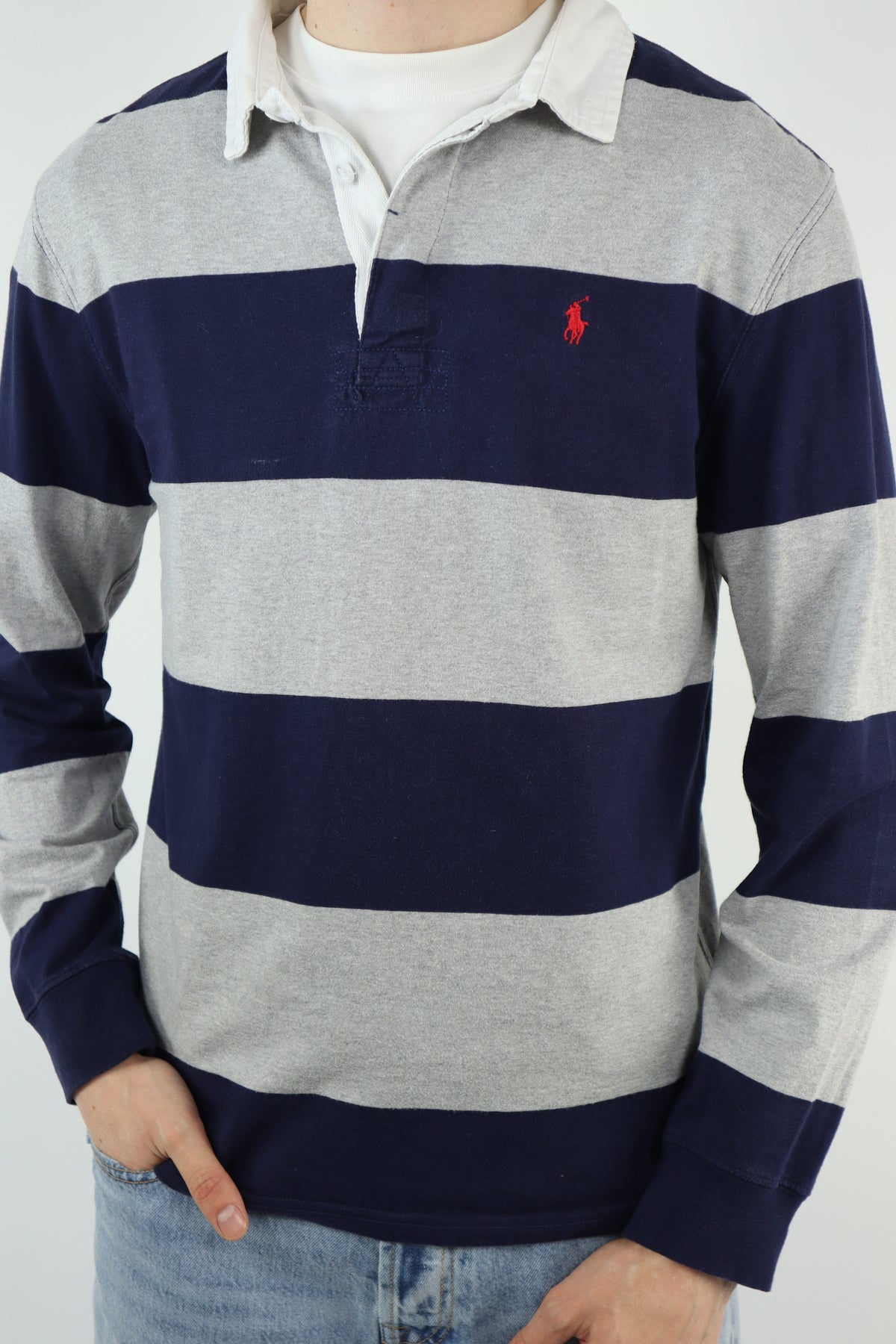 Ralph Lauren (rugby) polo shirt met lange mouw - S