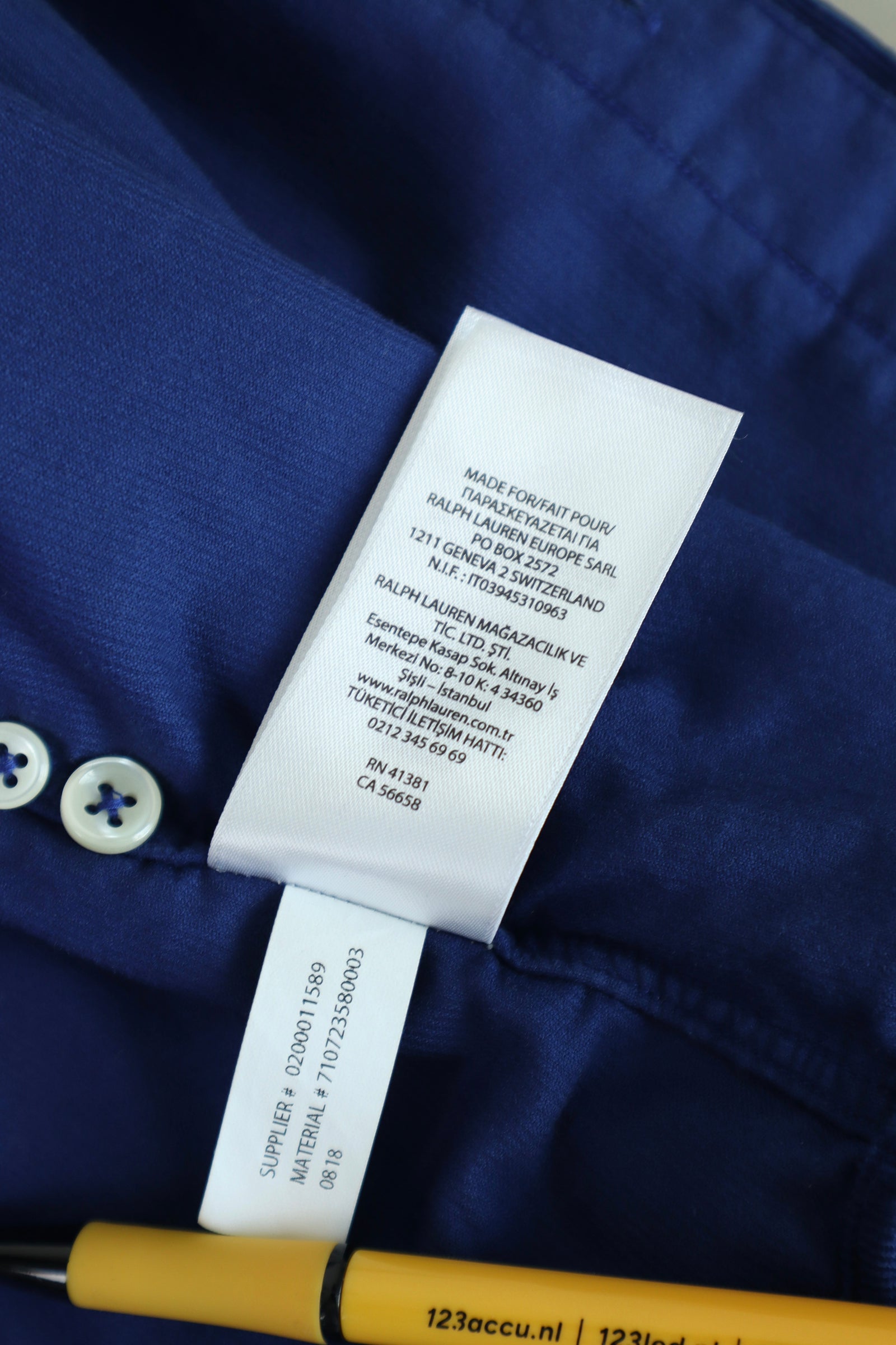 Ralph Lauren corduroy overhemd - S