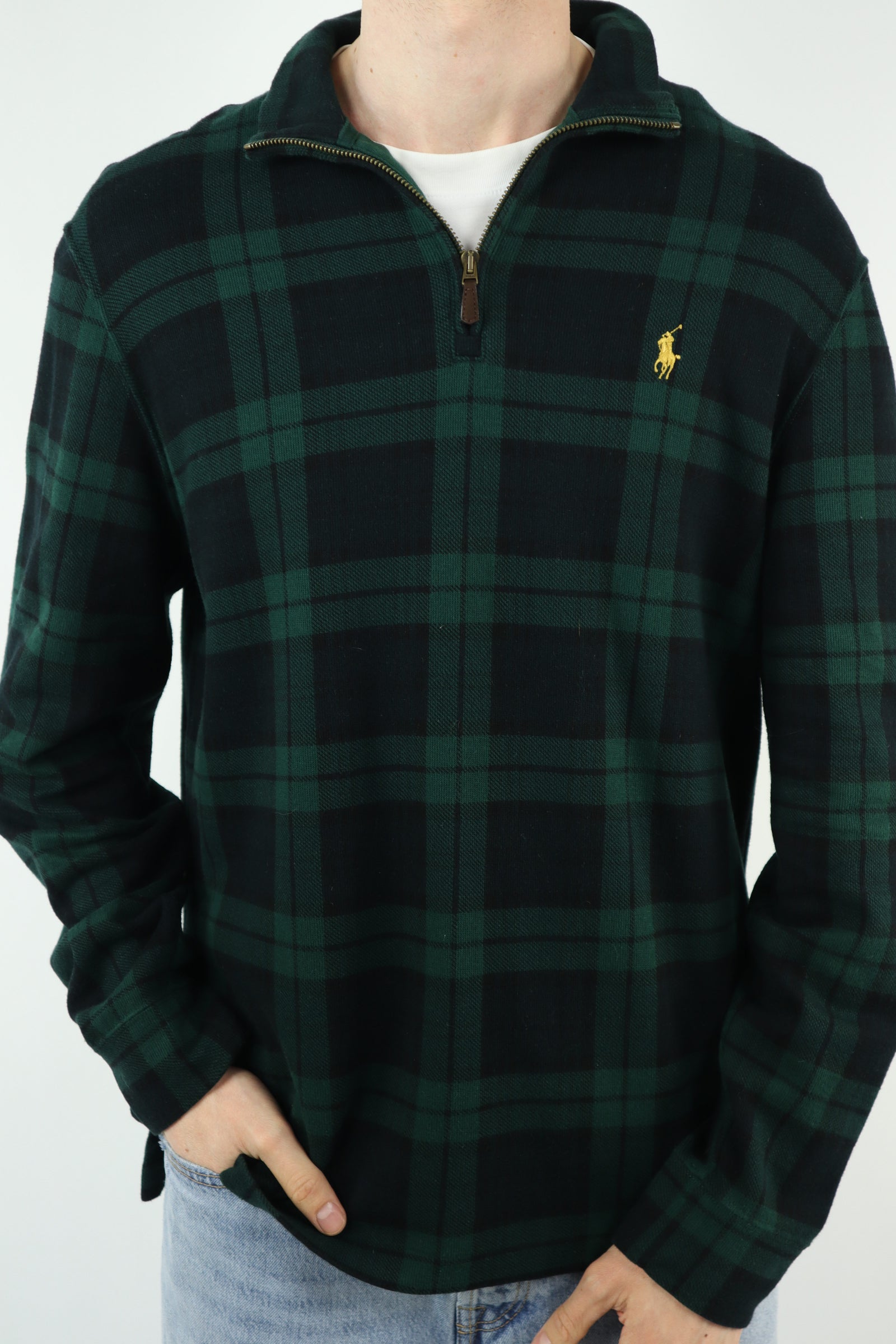 Ralph Lauren quarter zip - M