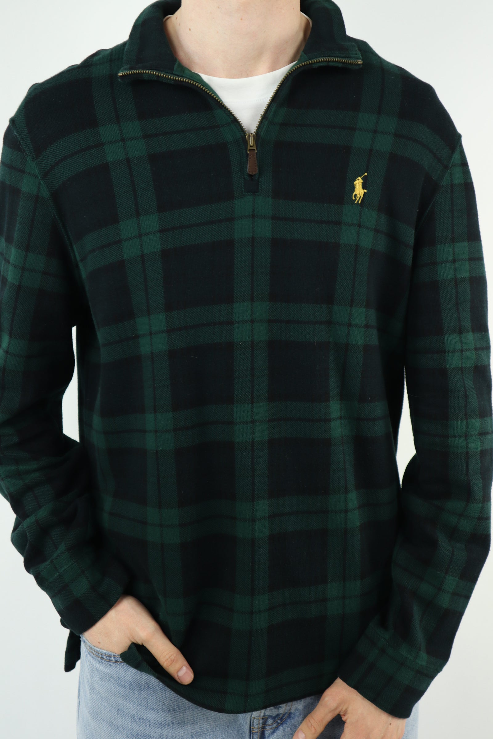 Ralph Lauren quarter zip - M