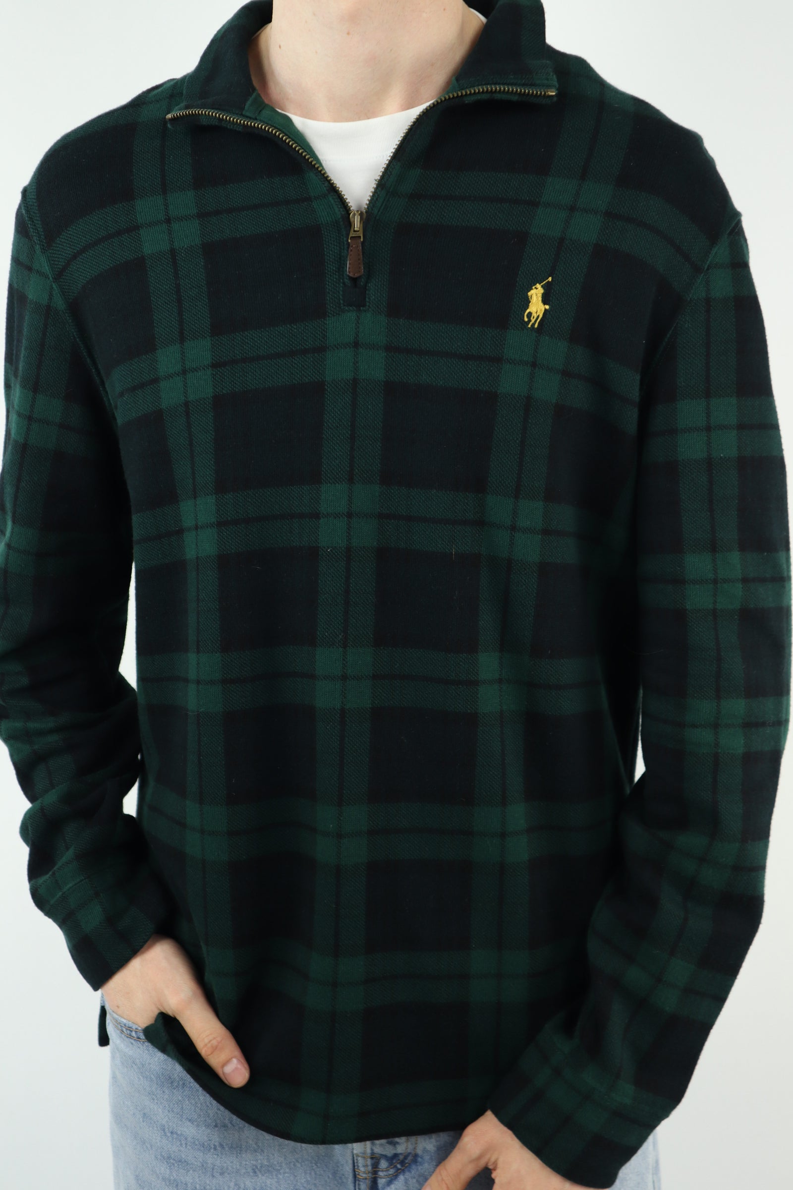 Ralph Lauren quarter zip - M