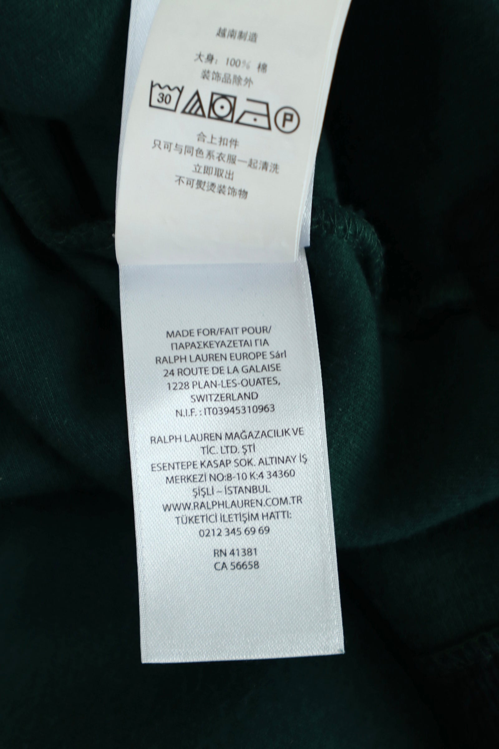 Ralph Lauren quarter zip - M