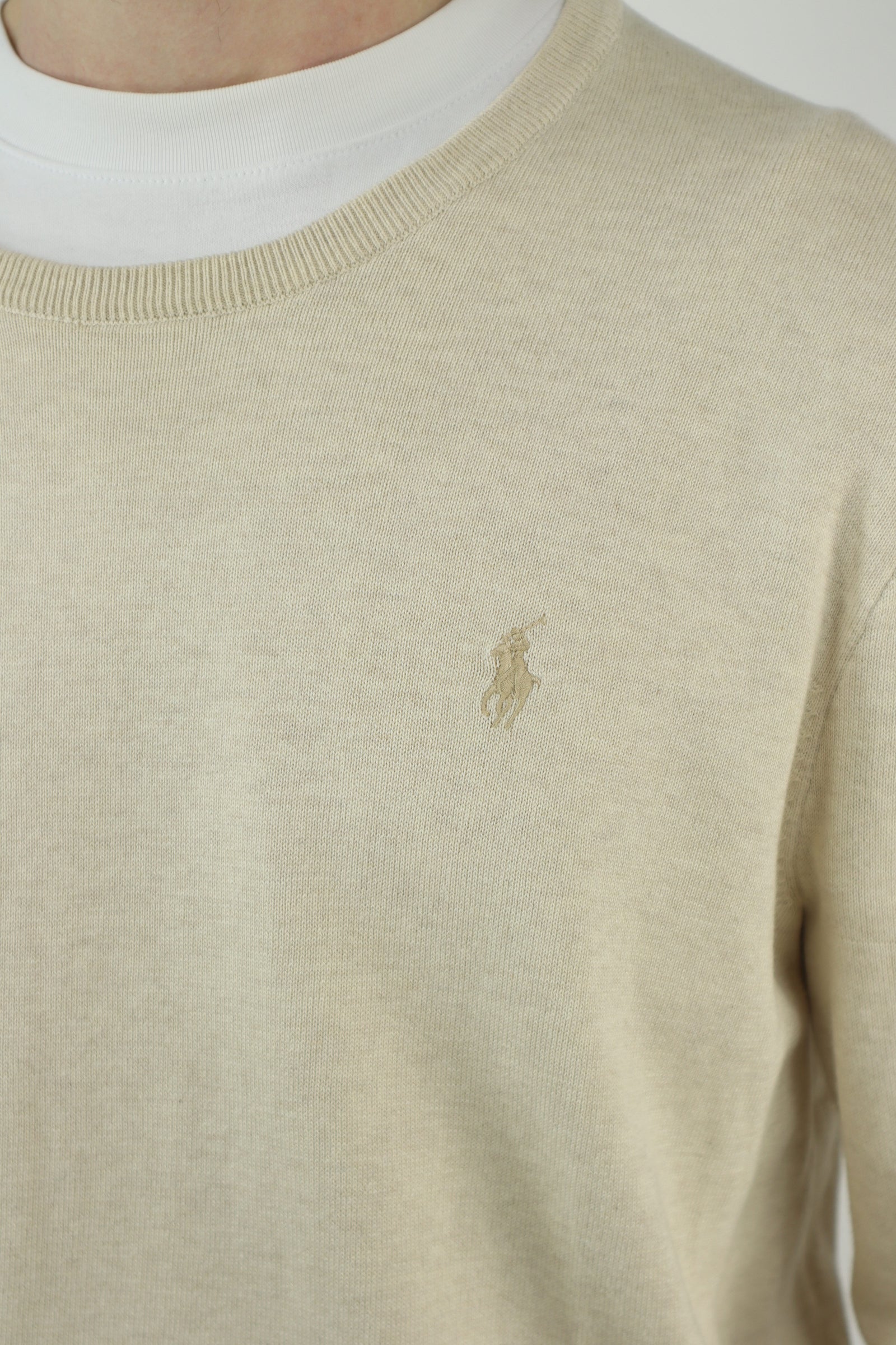 Ralph Lauren trui met ronde hals - L