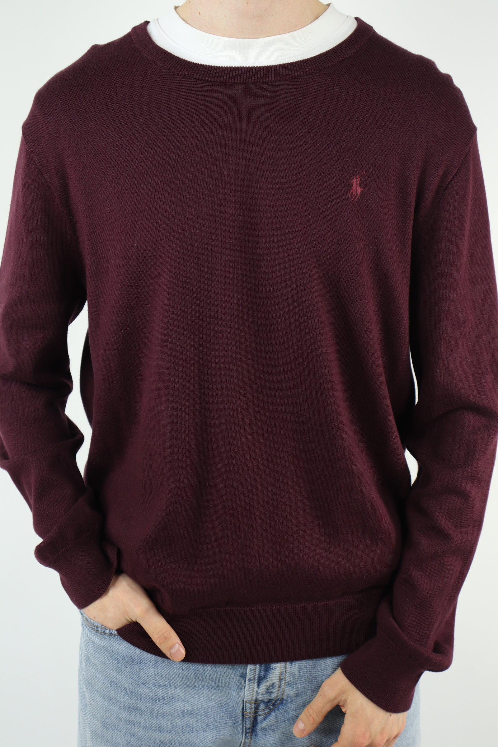 Ralph Lauren trui met ronde hals - L