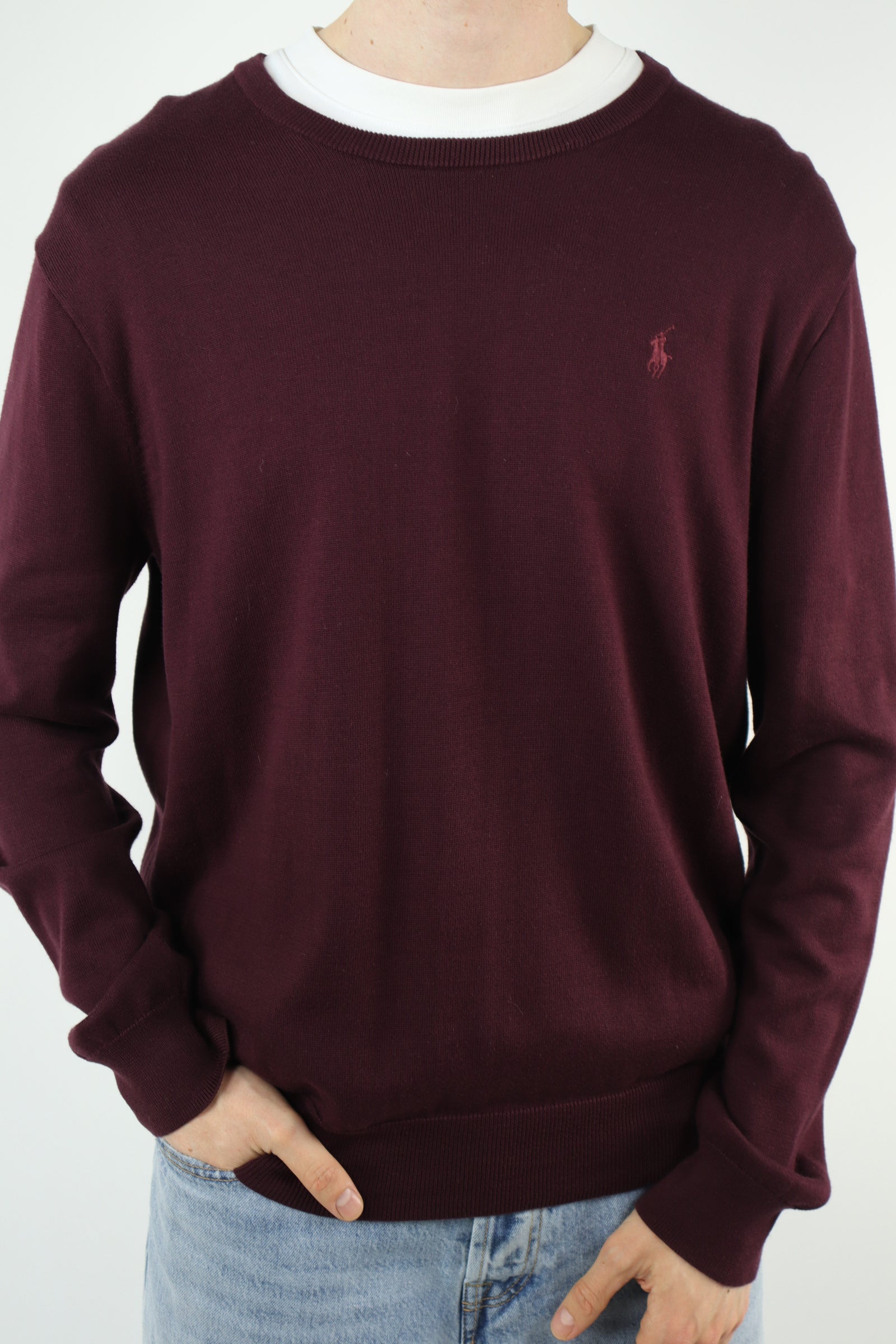 Ralph Lauren trui met ronde hals - L