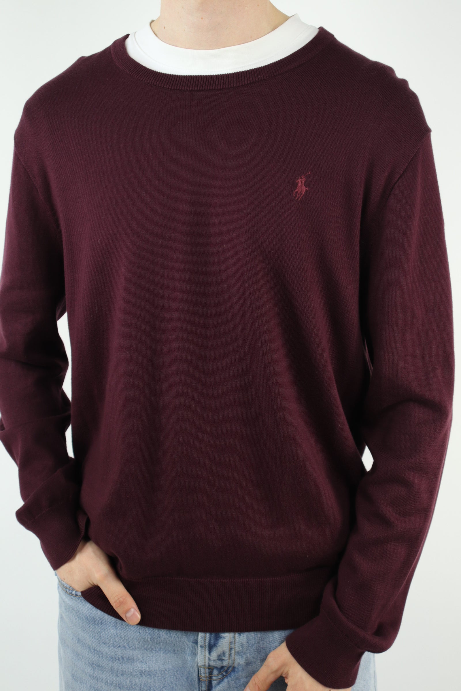 Ralph Lauren trui met ronde hals - L