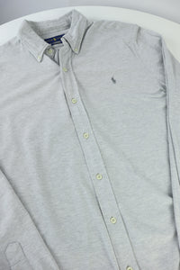 Ralph Lauren overhemd Featerweight mesh - L