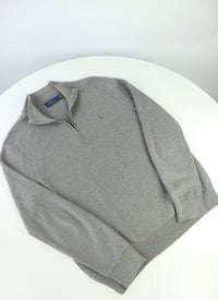 Ralph Lauren trui met kwart rits - M