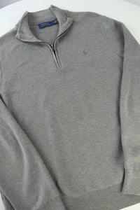 Ralph Lauren trui met kwart rits - M