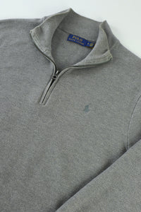 Ralph Lauren trui met kwart rits - M