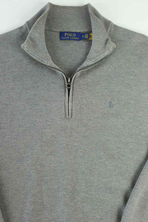 Ralph Lauren trui met kwart rits - M