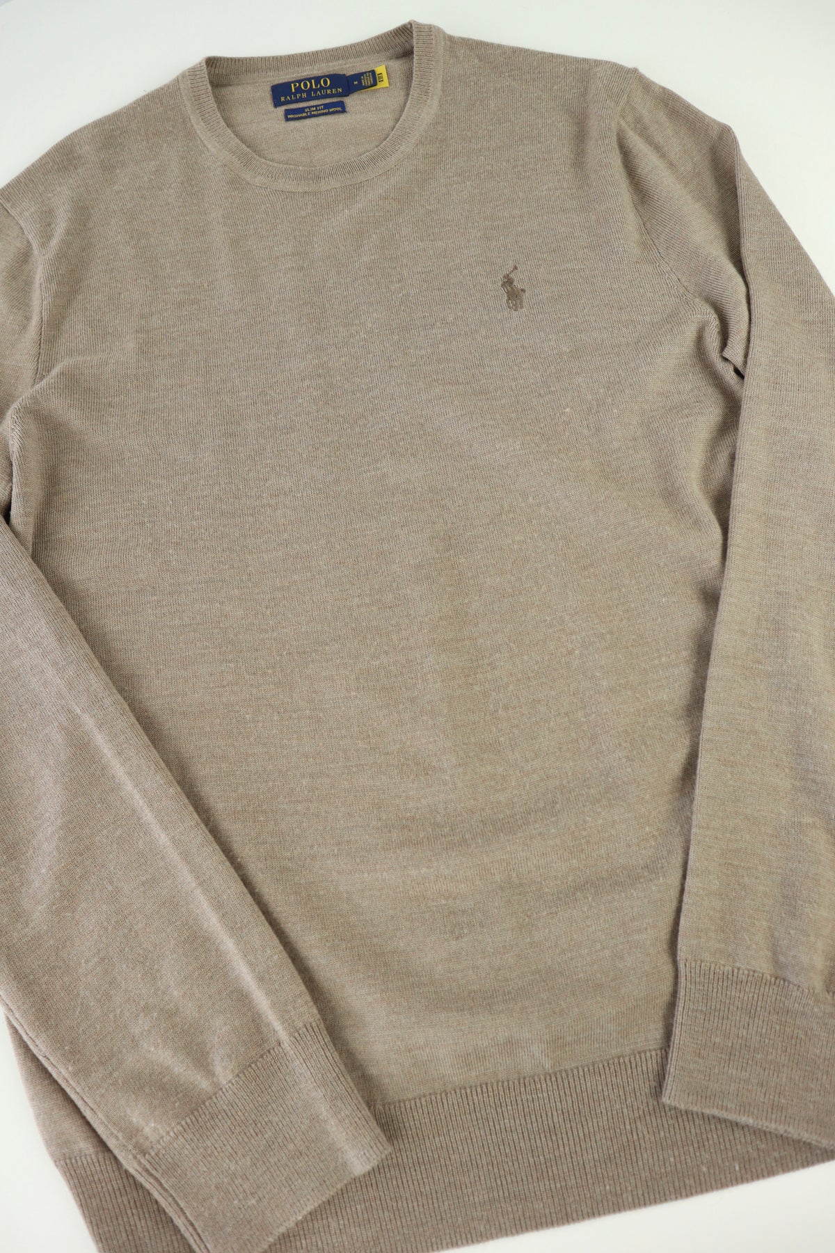 Ralph Lauren trui met ronde hals - M
