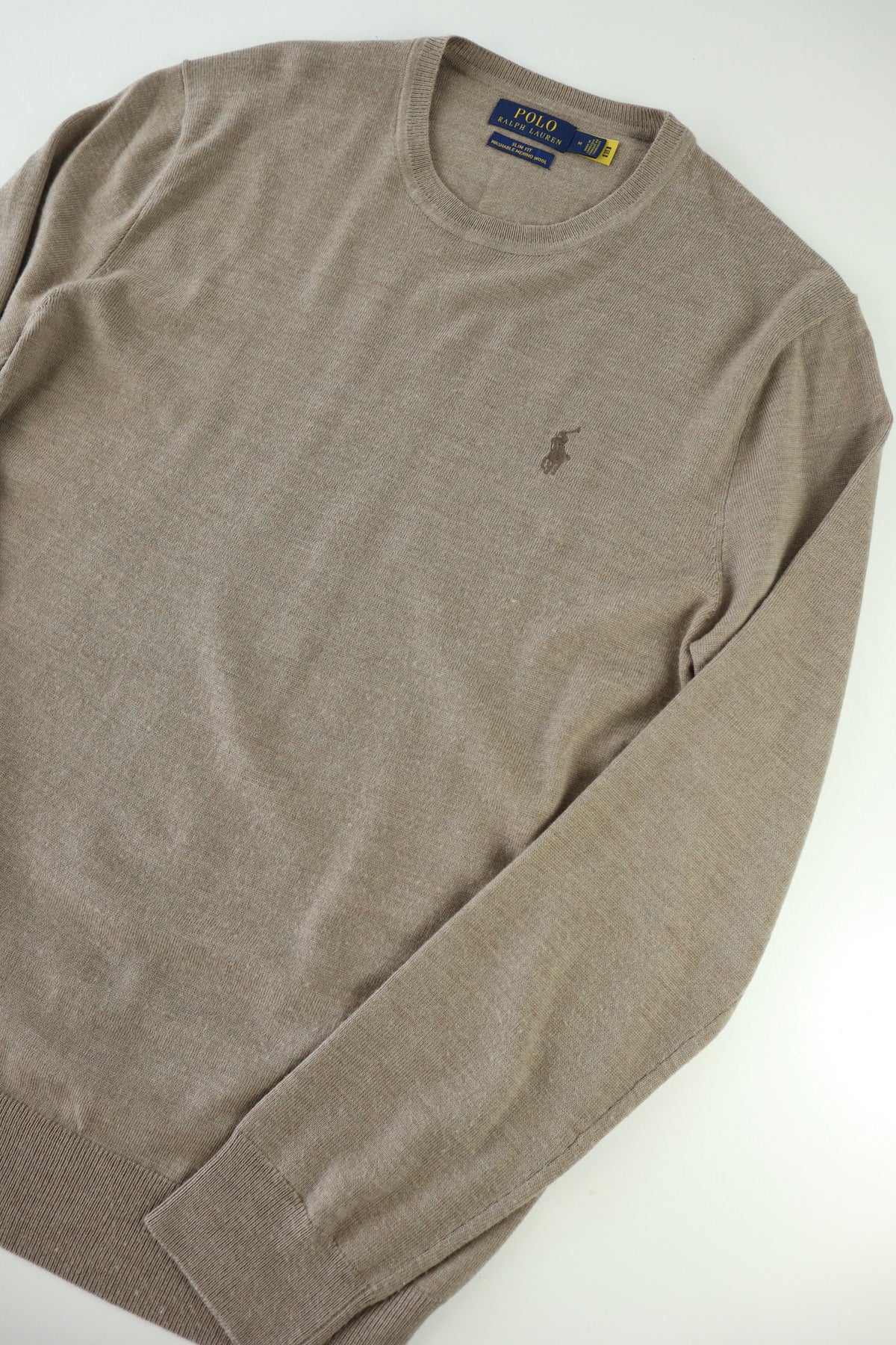 Ralph Lauren trui met ronde hals - M