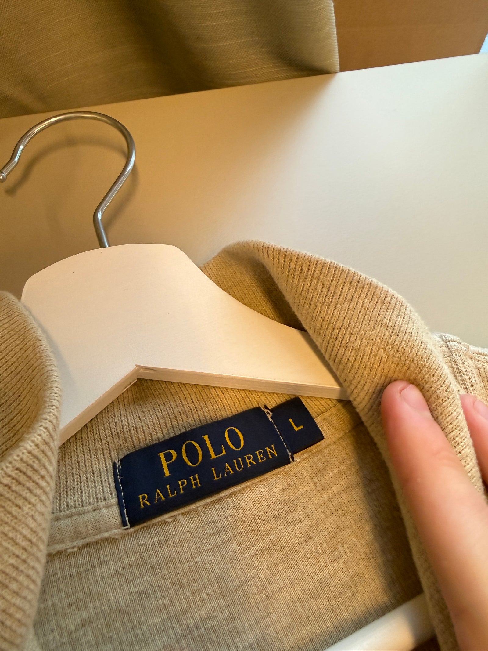 Ralph Lauren quarter zip - L