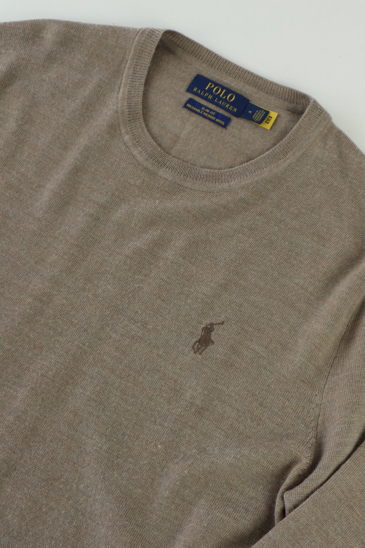Ralph Lauren trui met ronde hals - M
