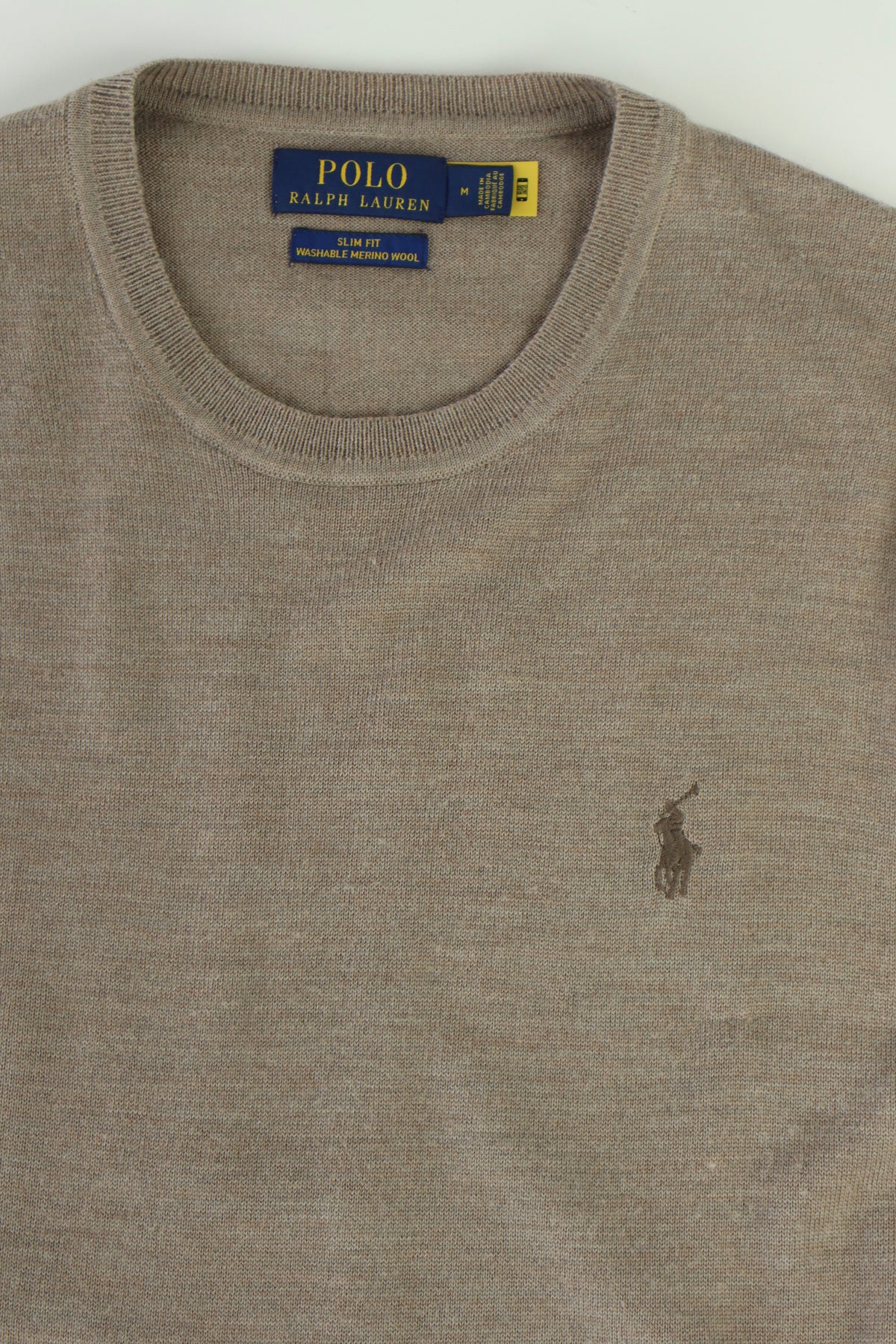 Ralph Lauren trui met ronde hals - M