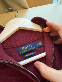 Ralph Lauren trui met kwart rits - M
