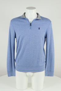 Ralph Lauren trui met kwart rits - S
