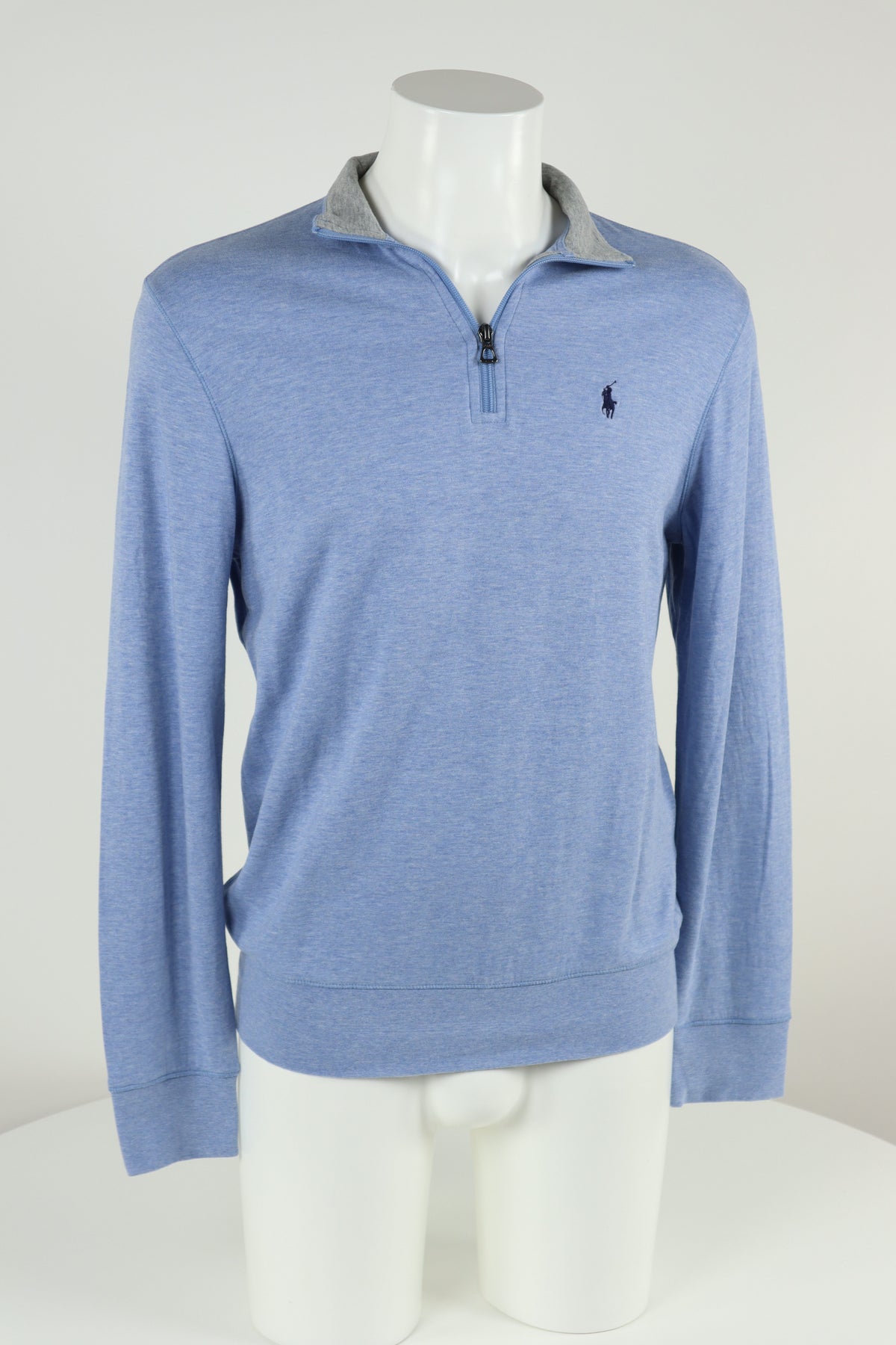 Ralph Lauren trui met kwart rits - S