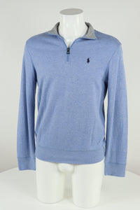 Ralph Lauren trui met kwart rits - S