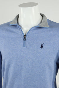 Ralph Lauren trui met kwart rits - S