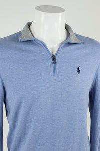 Ralph Lauren trui met kwart rits - S