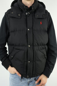 Ralph Lauren bodywarmer met capuchon - M