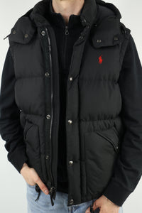 Ralph Lauren bodywarmer met capuchon - M