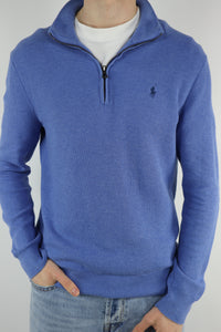 Ralph Lauren trui met kwart rits - M