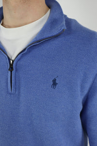 Ralph Lauren trui met kwart rits - M