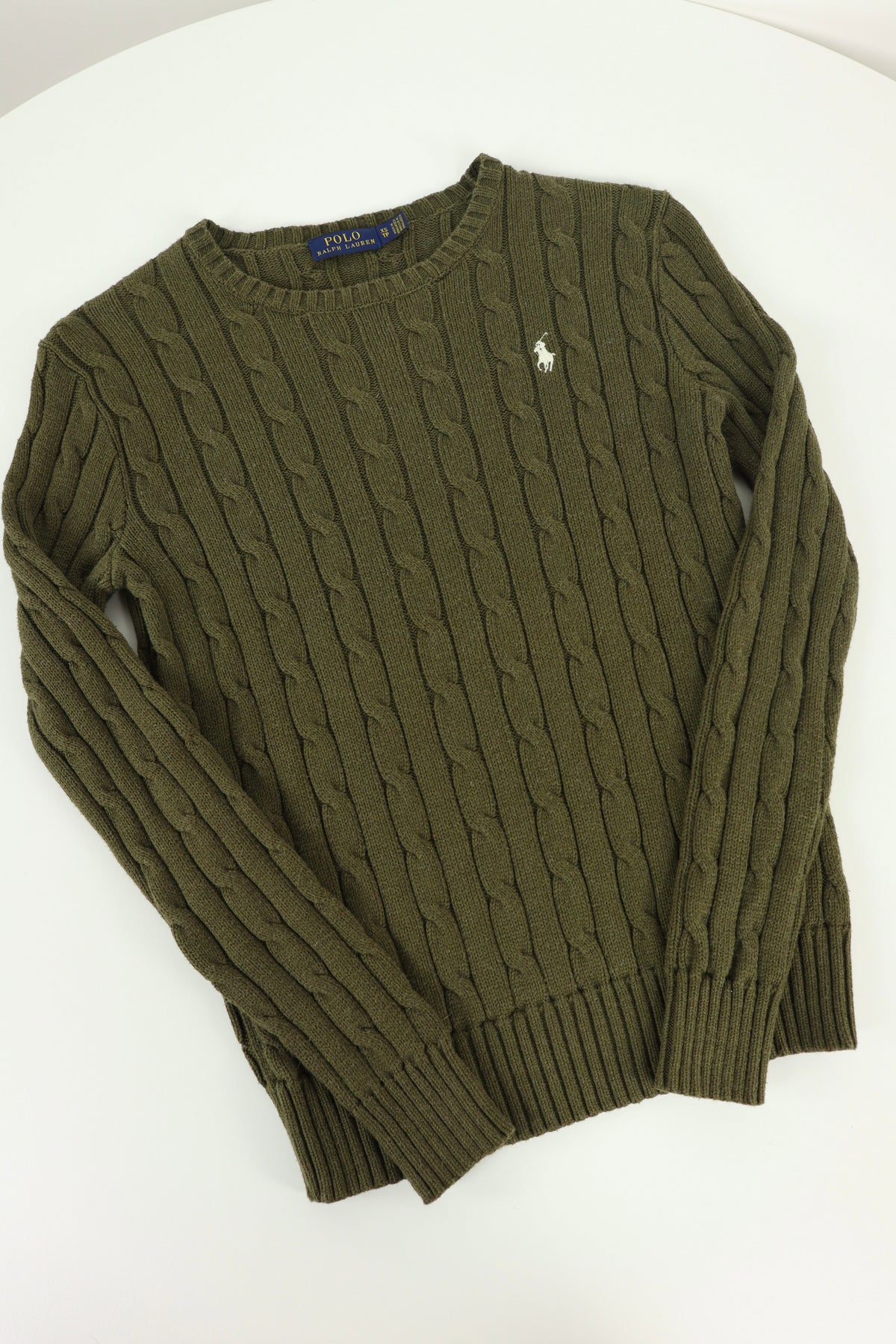 Ralph Lauren kabeltrui - XS (Vrouwen)