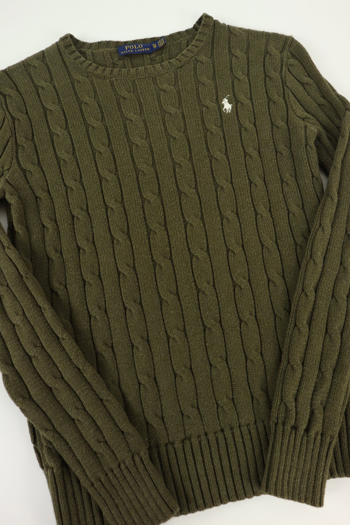 Ralph Lauren kabeltrui - XS (Vrouwen)