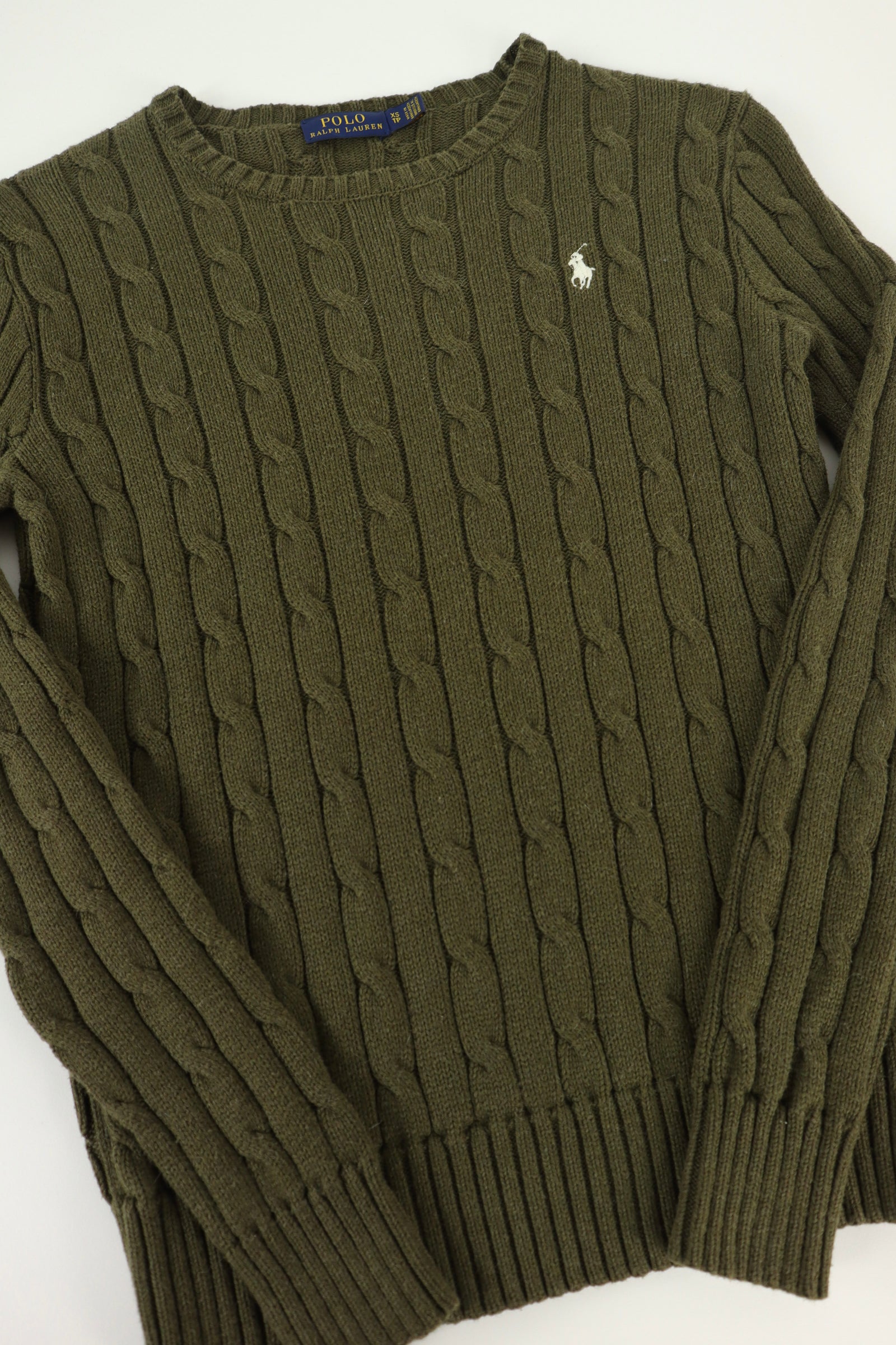 Ralph Lauren kabeltrui - XS (vrouwen)