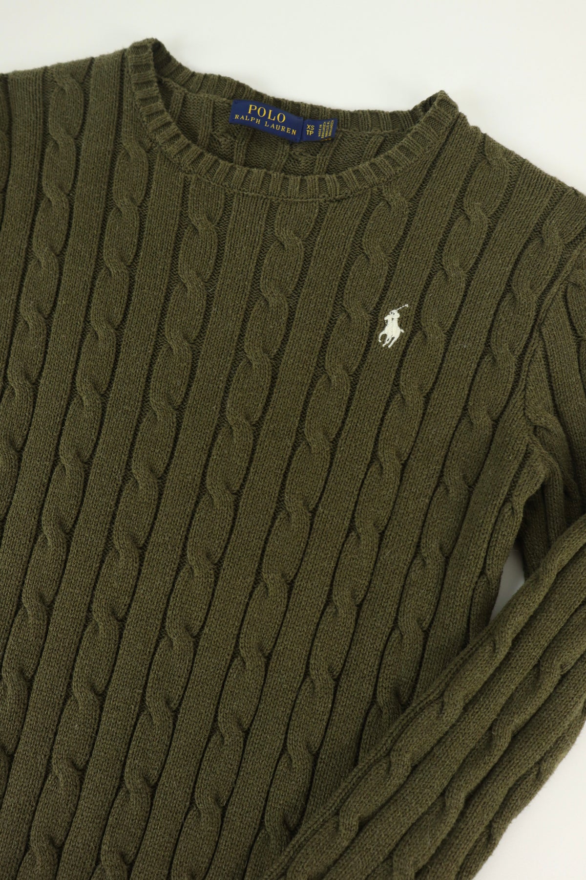 Ralph Lauren kabeltrui - XS (Vrouwen)