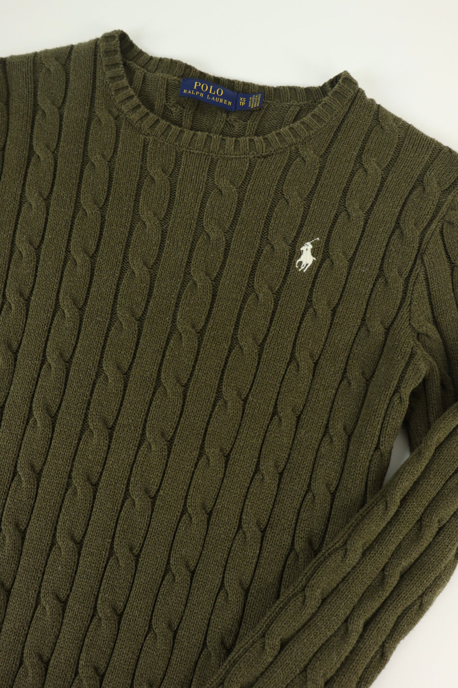 Ralph Lauren kabeltrui - XS (vrouwen)