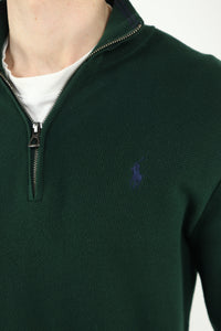Ralph Lauren trui met kwart rits - S