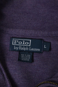Ralph Lauren trui met kwart rits - L